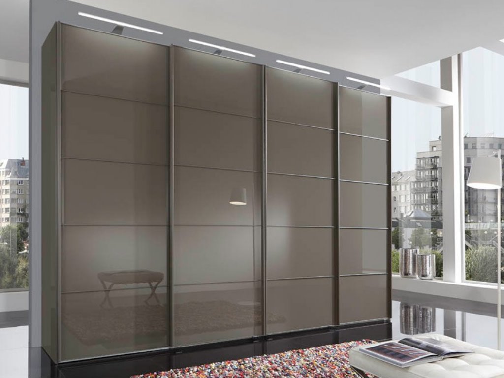 WIEMANN by Kommode mit NIKO LOFT Glasfront hoch SCHLAFEN: Schubkastenkommode von